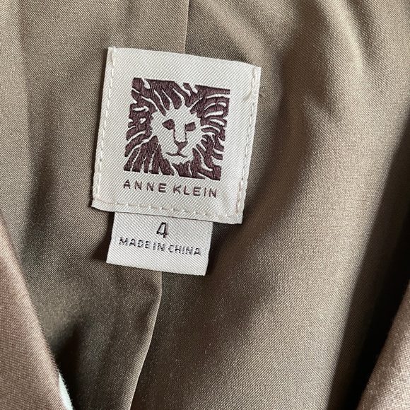 Anne Klein Dress Brown & White Polka Dot Cotton
Summer Dress Size 4 ( S ) - Picture 5 of 8